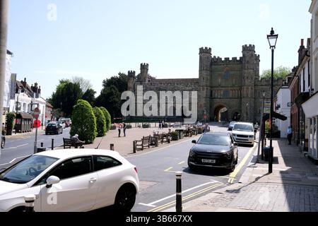 città storica di battaglia, sussex orientale, regno unito Foto Stock