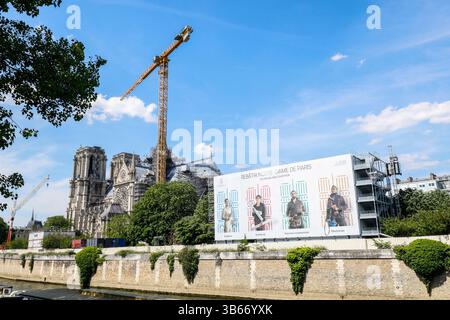 NOTRE DAME DE PARIS Foto Stock