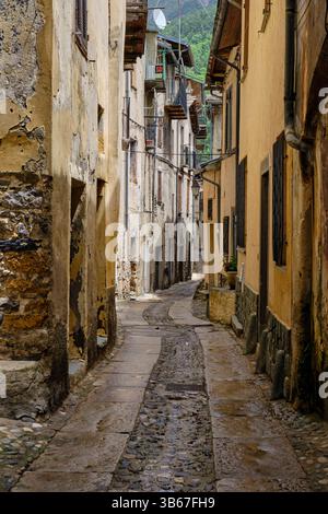 Francia, Alpes-Maritimes, Roya Valley (entroterra di Nizza), tende Foto Stock
