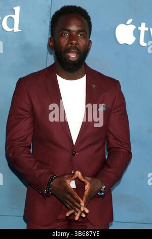 17 marzo 2022, Los Angeles, CA, Stati Uniti: LOS ANGELES - 17 marzo: Jimmy Akingbola alla WeCrashed Premiere all'Academy Museum il 17 marzo 2022 a Los Angeles, CA (Credit Image: © Kathy Hutchins via ZUMA Press Wire) Foto Stock