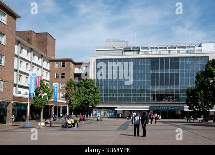 Broadgate, Coventry, West Midlands, England, Regno Unito Foto Stock
