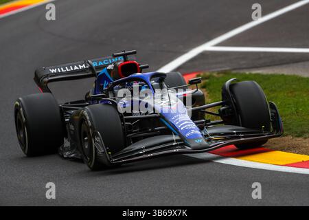 12 marzo 2016, Spa Francorchamps, Vallonia, Belgio: Alexander Albon (IND) Williams FW44 durante le prove libere (Credit Image: © Alessio De Marco/ZUMA Press Wire) Foto Stock