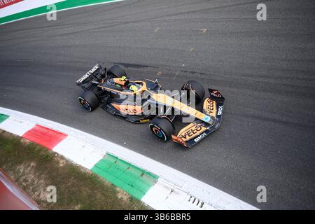 9 settembre 2022, Monza, Italia: MONZA, ITALIA - 09 SETTEMBRE: Piloti di F1 durante le prove in vista del Gran Premio d'Italia di F1 all'autodromo Nazionale di Monza il 9 settembre 2022 a Monza, Italia. (Immagine di credito: © Stefano Guidi/ZUMA Press Wire) Foto Stock