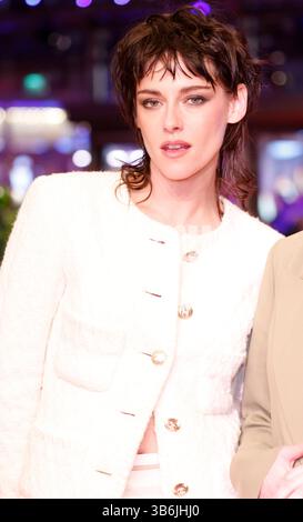 18 febbraio 2024: Berlino, Germania: KRISTEN STEWART partecipa alla prima di "Love Lies Bleeding" durante il 74° Berlinale International Film Festival. (Immagine di credito: © Alec Michael via ZUMA Press) Foto Stock