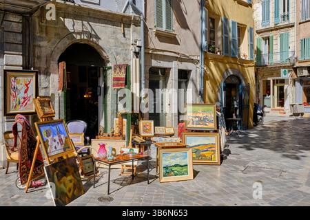 Francia, Var (83), Tolone, Humility Street Foto Stock