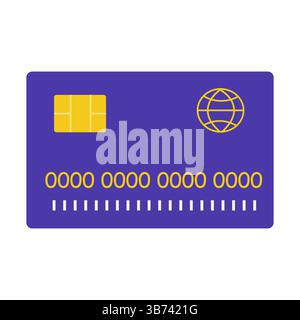 Transazioni online sicure grazie al moderno design delle carte in formato digitale Illustrazione Vettoriale