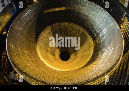 Immagine del motore a razzo. Luogo di tiro: Washington, DC Foto Stock