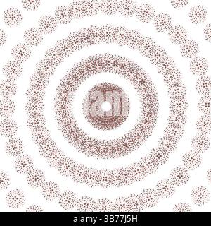 Lusso creativo e colorato, mandala decorativo, modello di sfondo circolare, arte vettoriale Illustrazione Vettoriale