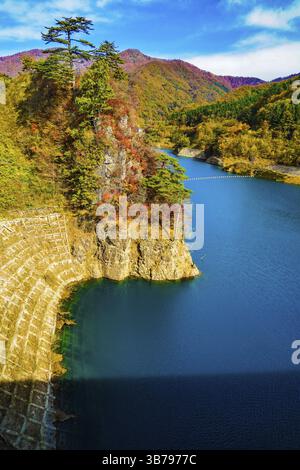 Okaw quattromila foglie autunnali. Tiro luogo: Prefettura di Gunma Foto Stock