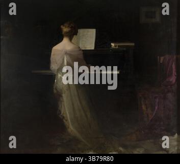 Sonata 14 (II). Museo: Real Academia de Bellas Artes de San Fernando, Madrid. Autore: Fernando Labrada. Foto Stock