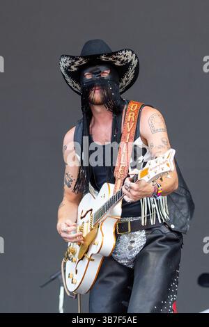 29 luglio 2021, Chicago, Illinois, Stati Uniti: ORVILLE PECK durante il Lollapalooza Music Festival al Grant Park di Chicago, Illinois (immagine di credito: © Daniel DeSlover/ZUMA Press Wire) Foto Stock