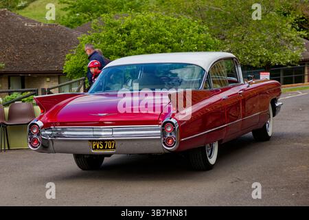 Vista posteriore della Cadillac Sedan De Ville PVS 707 Foto Stock