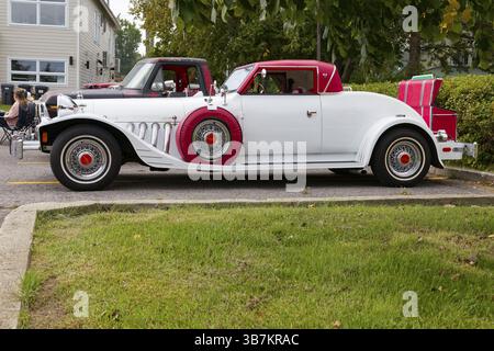 Automobile, auto d'epoca, provincia del Quebec, Canada, Nord America Foto Stock