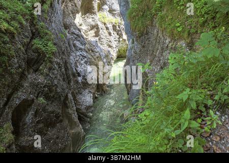 Kaiserklamm, Brandenberg, Tirolo, Austria, Europa Foto Stock
