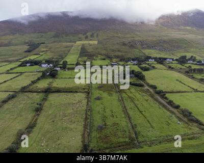 Castlequin Loop Walk, Cahersiveen, Irlanda, Regno Unito, Europa Foto Stock