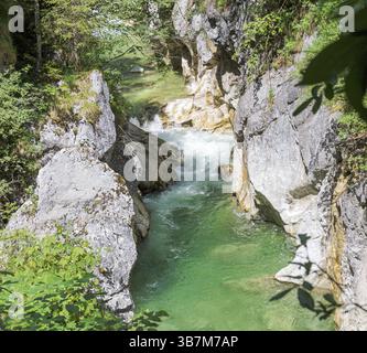 Kaiserklamm, Brandenberg, Tirolo, Austria, Europa Foto Stock