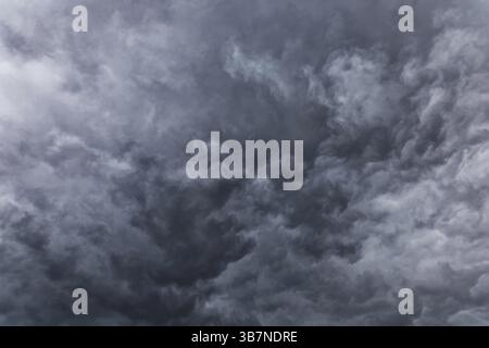 Natura, nuvole di tempeste, provincia di Quebec, Canada, Nord America Foto Stock