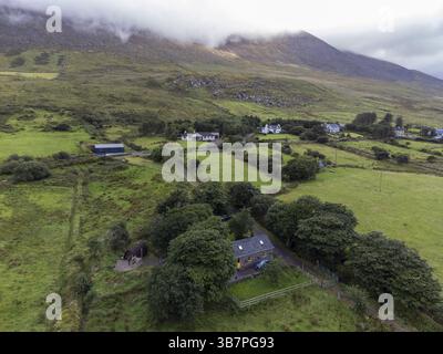 Castlequin Loop Walk, Cahersiveen, Irlanda, Regno Unito, Europa Foto Stock