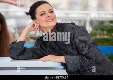 23 maggio 2024: Nataly Rocha posa al call fotografico del 'Motel destino' durante il 77° Festival di Cannes a Cannes, Francia, il 23 maggio 2024. Foto: Alec Michael (immagine di credito: © Alec Michael via ZUMA Press) Foto Stock