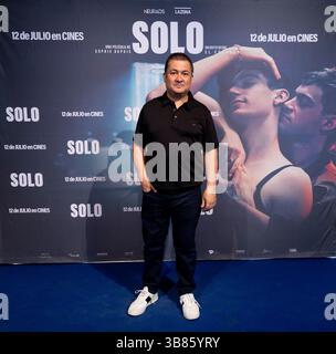 4 luglio 2024, Madrid, Spagna: Secun de la Rosa partecipa al servizio fotografico "solo" di Madrid. (Immagine di credito: © Nacho Lopez/SOPA Images via ZUMA Press Wire) Foto Stock