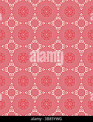 Il design presenta un pattern ripetitivo di forme a diamante con linee sottili, creando un effetto visivo elegante e sorprendente. Foto Stock