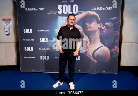 4 luglio 2024, Madrid, Spagna: Secun de la Rosa partecipa al servizio fotografico "solo" di Madrid. (Immagine di credito: © Nacho Lopez/SOPA Images via ZUMA Press Wire) Foto Stock