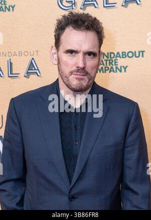 4 marzo 2024, New York, New York, Stati Uniti: Matt Dillon partecipa al Gala Roundabout Theatre Company 2024 presso la Ziegfeld Ballroom di New York il 4 marzo 2024 (Credit Image: © Lev Radin/ZUMA Press Wire) Foto Stock