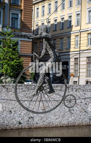 Bosnien, Herzegowina, BIH, Bosnia-Erzegovina, Sarajevo, Sarajewo, Bosnia, erzegovina, Balcani, Arte, Foto Stock