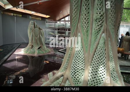 Venezia, Italia. 7 maggio 2025. La 19° Mostra Internazionale di architettura si svolgerà da sabato 10 maggio a domenica 23 novembre 2025 (pre-apertura 8 e 9 maggio), a cura dell'architetto e ingegnere Carlo Ratti. Nella foto: The Canada Pavilion Credit: Independent Photo Agency/Alamy Live News Foto Stock