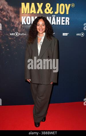 Joy Denalane bei der Premiere der 3teiligen ARD Doku Filmreihe ‚Max und Joy - komm naeher“ (ab 8.5.205 in der ARD Mediathek) AM 7.05.2025 in der Astor Foto Stock