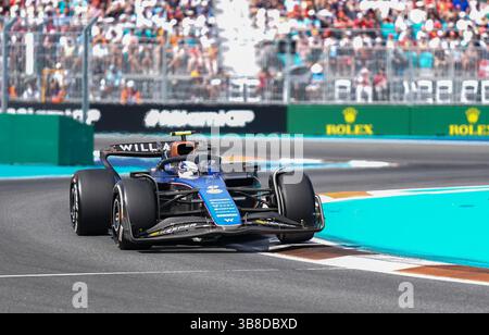 5 maggio 2024, Miami, Florida, Stati Uniti: 5 maggio, 2024: Alexander Albon #23 durante il Gran Premio di Formula 1 Crypto.com di Miami all'Hard Rock Stadium di Miami in Florida. Brook Ward / AMG (immagine di credito: © AMG/AMG tramite ZUMA Press Wire) Foto Stock