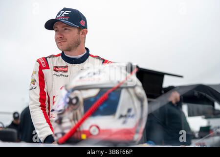 Matt Mills si mette in pista per il cuore dell'America 200 a Kansas City, Kansas, USA. (Immagine di credito: © Logan T Arce Action Sports Photo/CSM via ZUMA Press Wire) Foto Stock