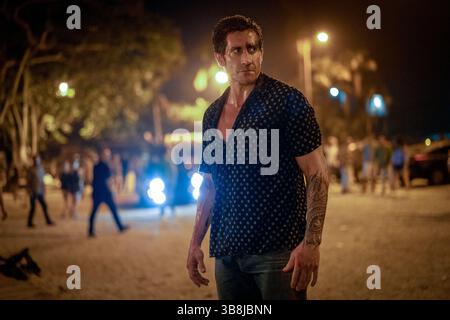 DATA DI RILASCIO: 21 marzo 2024. TITOLO: Road House. STUDIO: MGM. DIRETTORE: Doug Liman. TRAMA: Un ex combattente dei pesi medi della UFC finisce per lavorare in un bar rumoroso nelle Florida Keys dove le cose non sono come sembrano. JAKE GYLLENHAAL nel ruolo di Dalton. (Immagine di credito: © MGM/Entertainment Pictures/ZUMAPRESS.com) Foto Stock