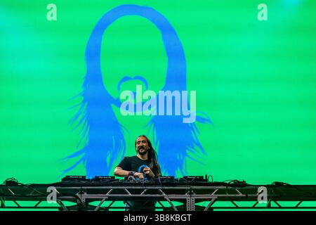 29 luglio 2021, Chicago, Illinois, Stati Uniti: STEVE AOKI durante il Lollapalooza Music Festival al Grant Park di Chicago, Illinois (immagine di credito: © Daniel DeSlover/ZUMA Press Wire) Foto Stock