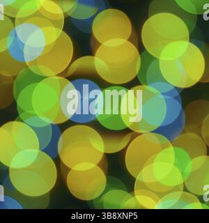 Bokeh. Sfondo astratto per l'elaborazione. Fatto da quattro foto Foto Stock