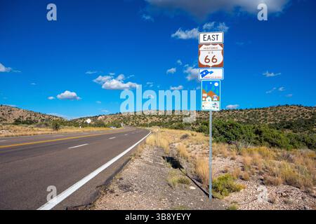 La storica Route 66, Arizona , USA Foto Stock