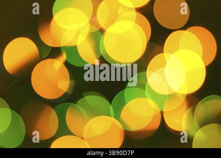 Bokeh. Sfondo astratto per l'elaborazione. Fatto da quattro foto Foto Stock