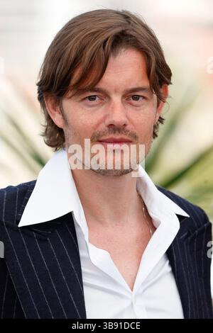 22 maggio 2023: Sam Riley posa alla chiamata "Firebrand" durante il 76° Festival di Cannes al Palais des Festivals di Cannes, in Francia, il 22 maggio 2023. Foto: Alec Michael (immagine di credito: © Alec Michael via ZUMA Press) Foto Stock