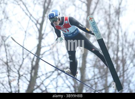 6 novembre 2022, Wisla, Polonia: Giovanni Bresadola visto durante la gara individuale della Coppa del mondo di salto con gli sci FIS a Wisla. (Immagine di credito: © Damian Klamka/ZUMA Press Wire) Foto Stock