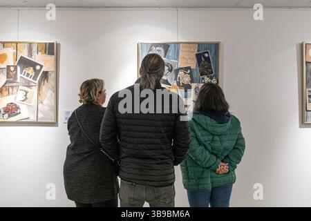 Galleria d'arte a Teheran, Iran. Foto Stock