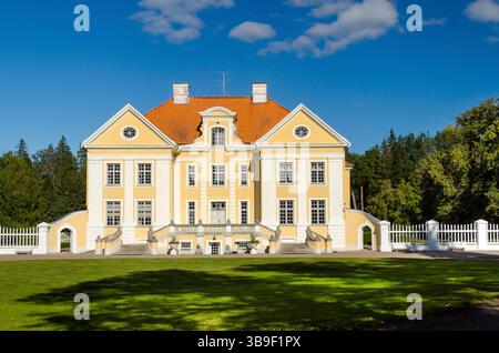 Palmse Manor in Estonia Foto Stock