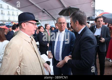 Madrid, 2 maggio 2025. La cerimonia di premiazione della medaglia del 2 maggio, giornata CAM, si è tenuta presso la sede della Comunità di Madrid, presieduta da Isabel Díaz Ayuso. Foto: Jaime García. ARCHDC. Crediti: Album / Archivo ABC / Jaime García Foto Stock