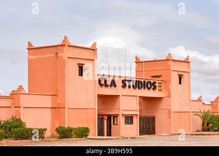 CLA Movie Studios, Ouarzazate, provincia di Ouarzazate, regione di Draa-Tafilalet, Marocco, Africa nord-occidentale Foto Stock