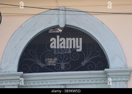 Sao Luiz do Paraitinga, SP, Brasile - 10 febbraio 2025 - costruzione coloniale Foto Stock