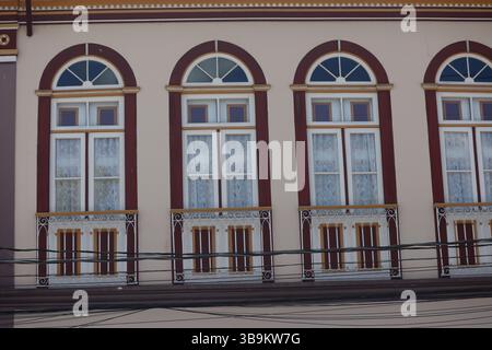 Sao Luiz do Paraitinga, SP, Brasile - 10 febbraio 2025 - costruzione coloniale Foto Stock