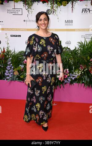 Ilknur Boyraz bei der 75. Verleihung des Deutschen Filmpreises 2025 im Theater am Potsdamer Platz. Berlino, 09.05.2025 Foto Stock