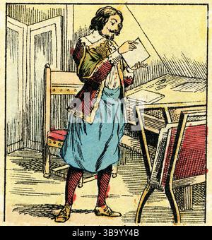 Jacques Callot, incisore barocco e disegnatore del Ducato di Lorena, c.1592-1635 - image de la fin du 19eme siecle Foto Stock