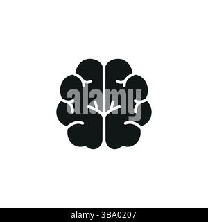 Icona del cervello Illustrazione Vettoriale