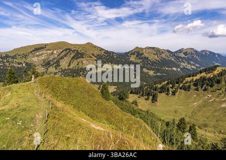 Fantastica escursione a Balderschwang in Allgau Foto Stock