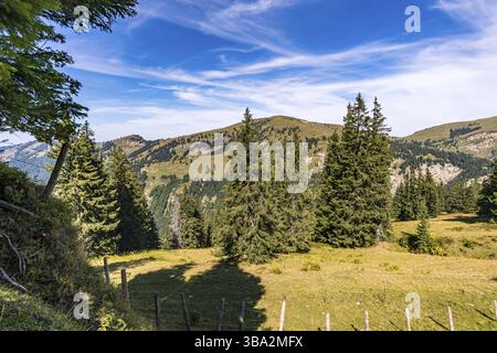 Fantastica escursione a Balderschwang in Allgau Foto Stock